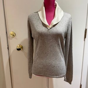 Ralph Lauren Silk collared sweater